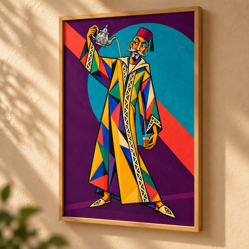 Atay Cubisme — Poster encadré