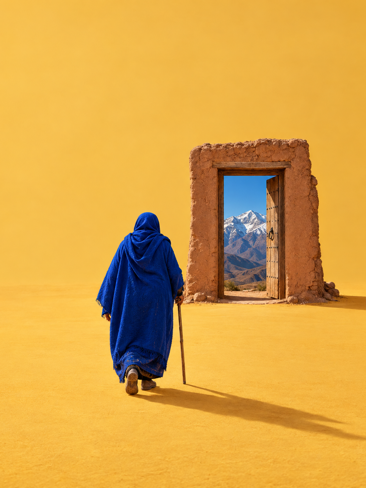 Porte de l'Atlas — Toile encadrée