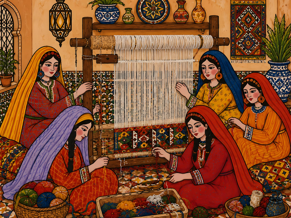 Les Tisseuses — Maison Menara