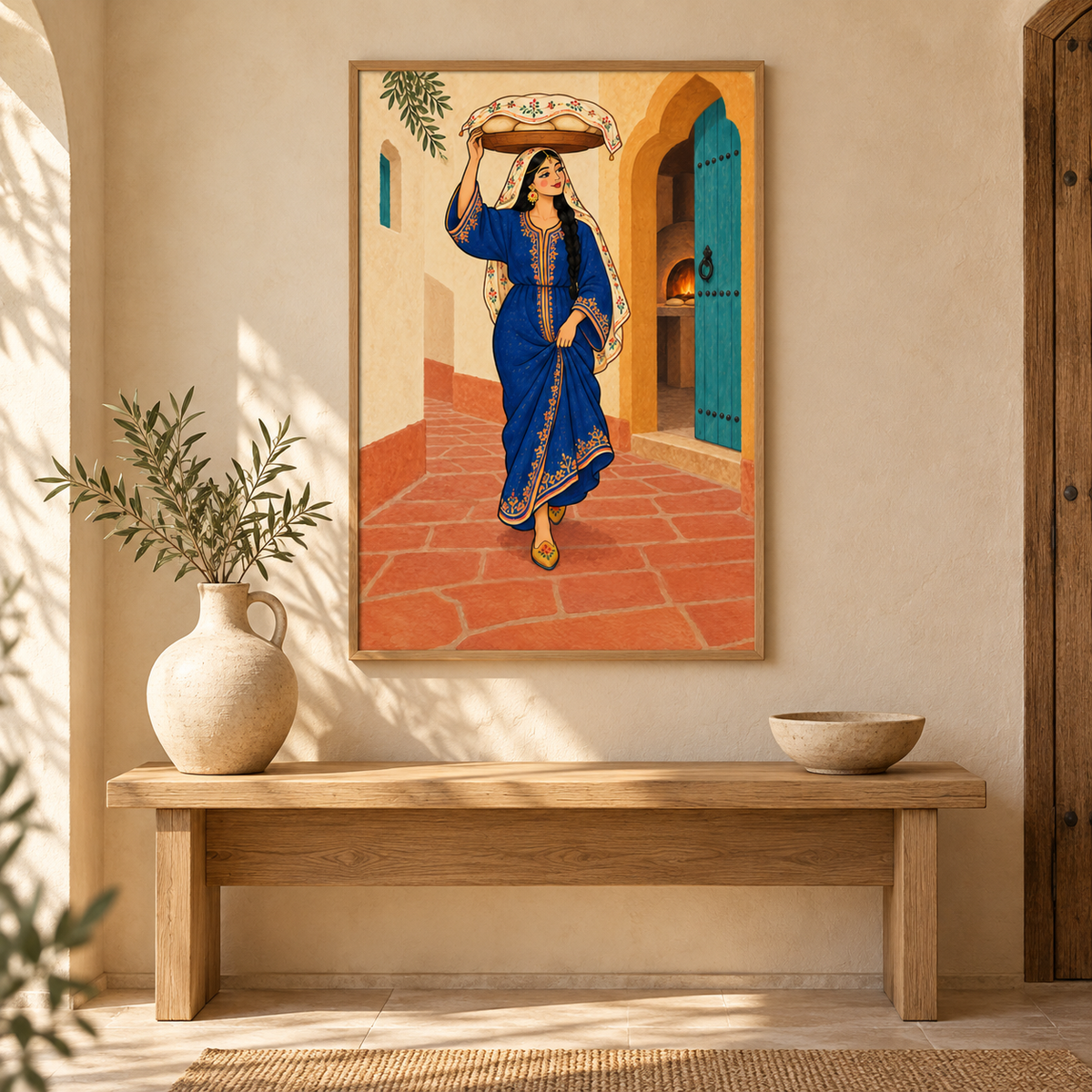 Le chemin du four — Poster encadré