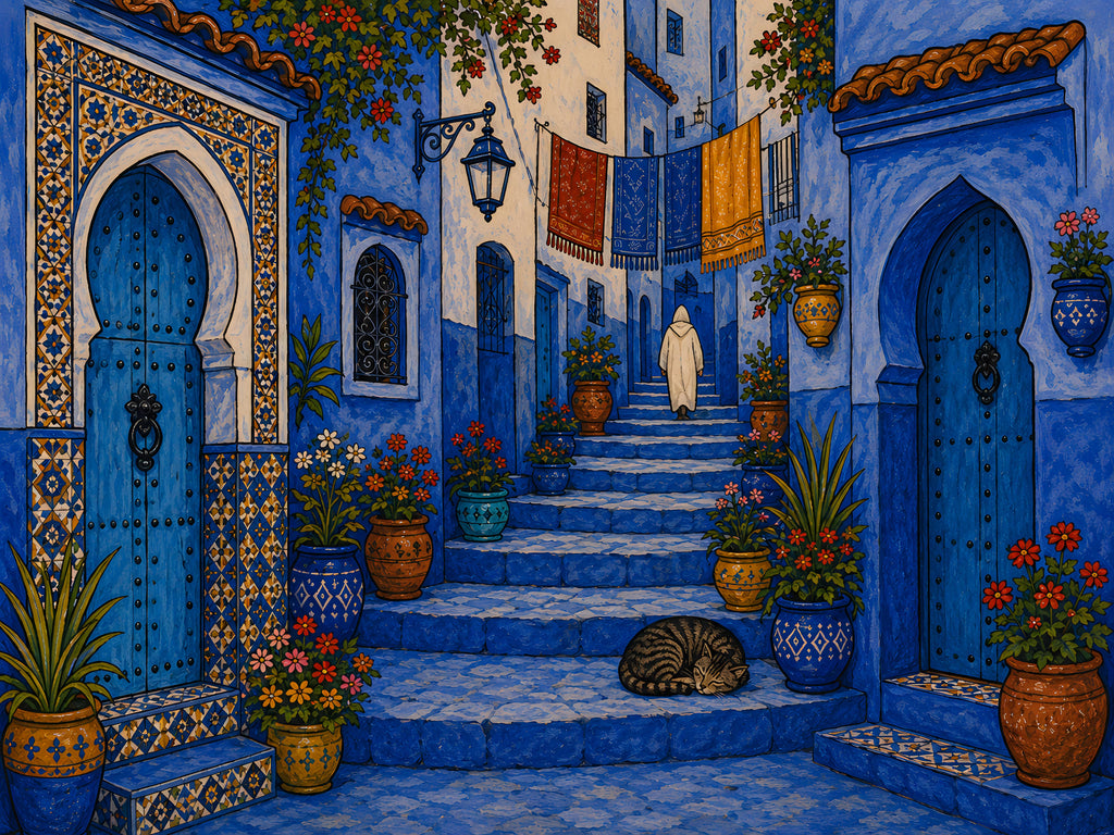 La Ruelle bleue
