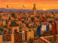 Les Terrasses au couchant