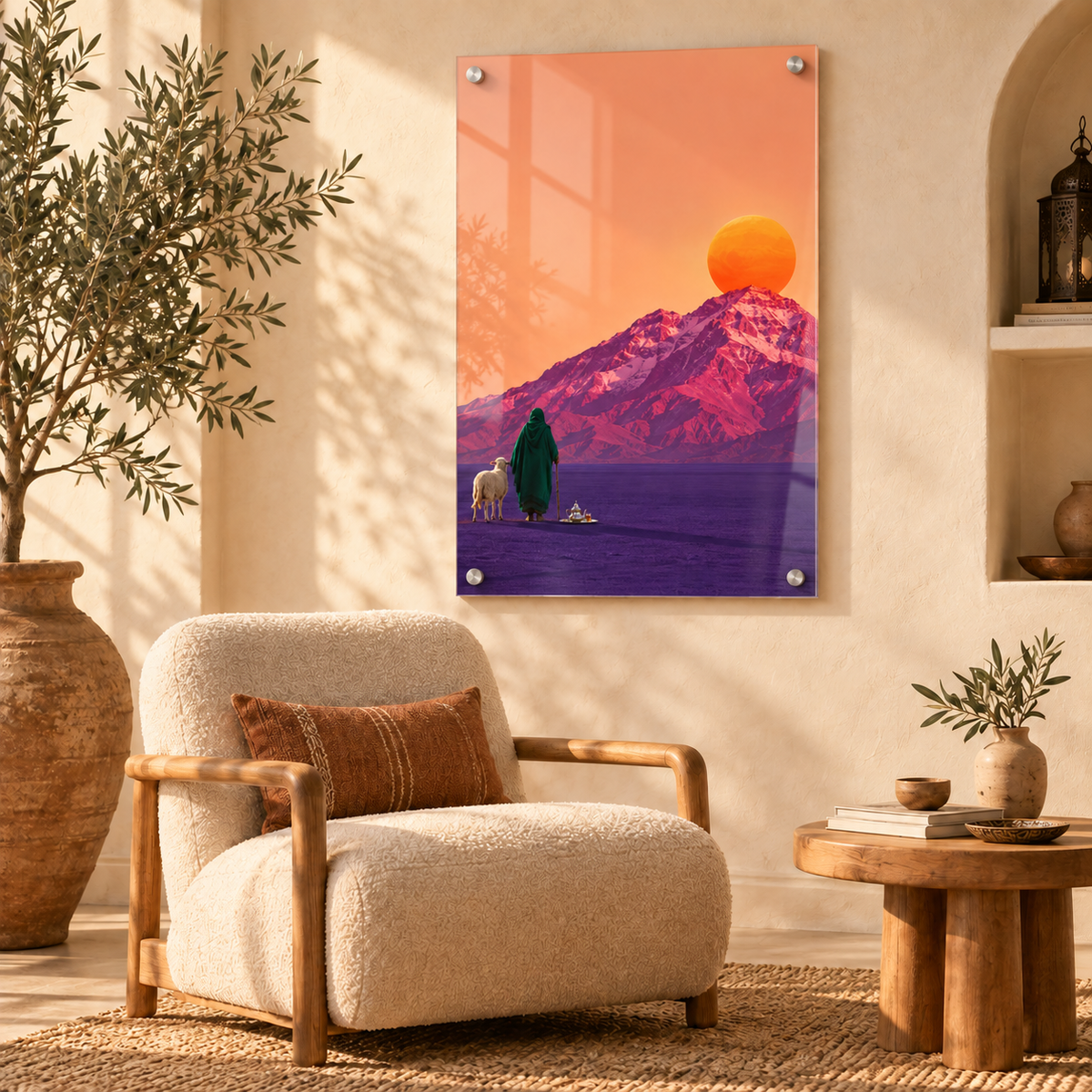 Soleil de l'Atlas — Plexiglas