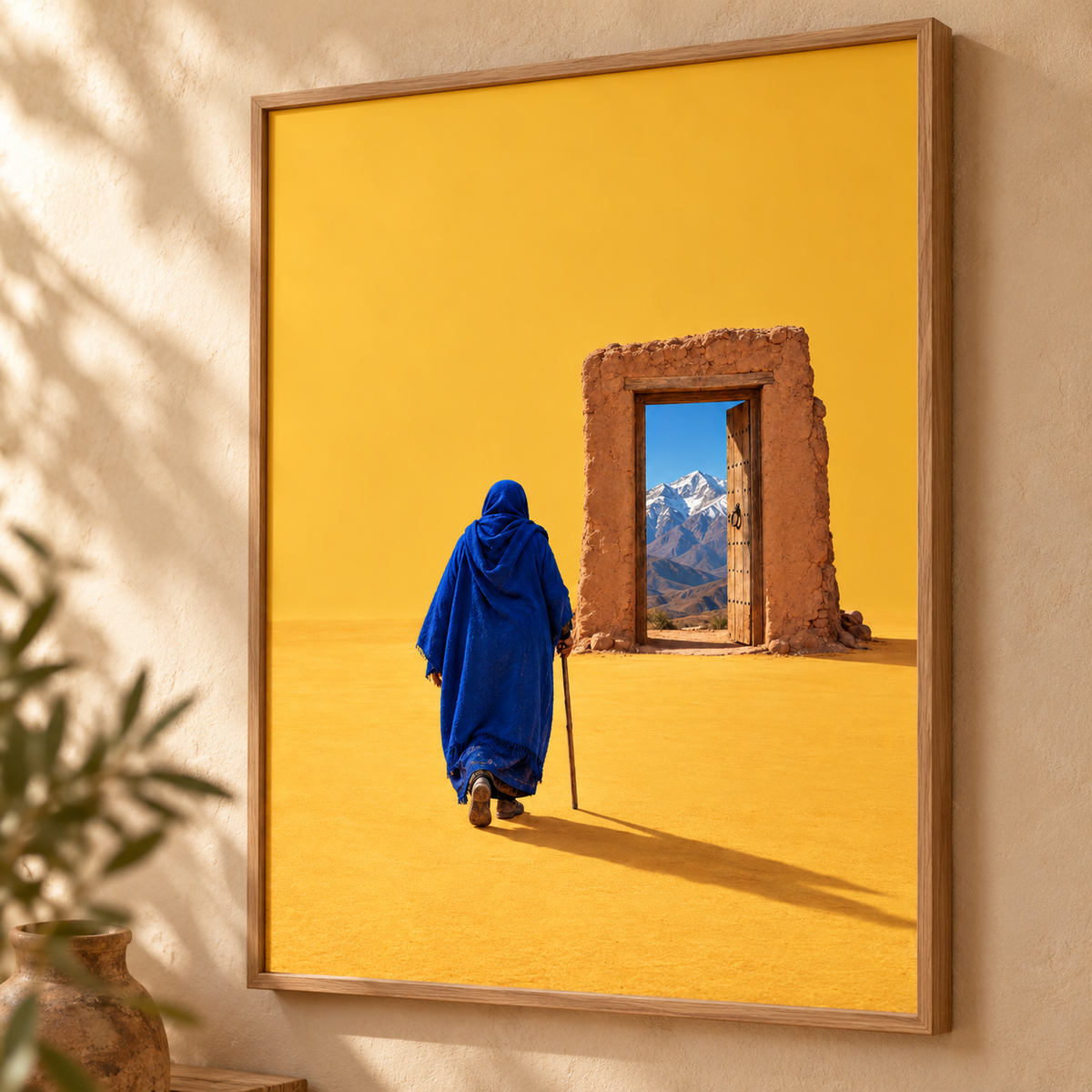Porte de l'Atlas — Poster encadré