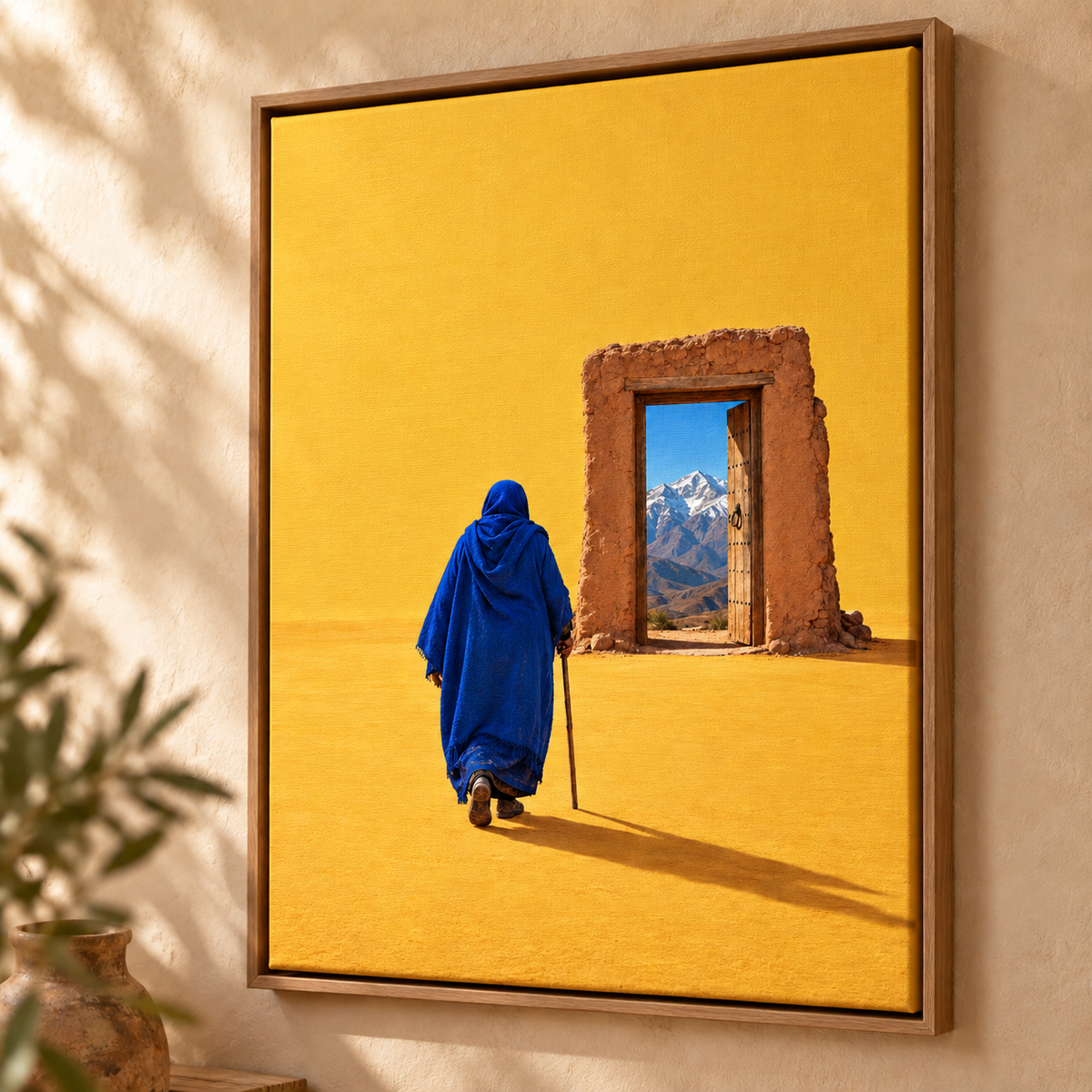 Porte de l'Atlas — Toile encadrée