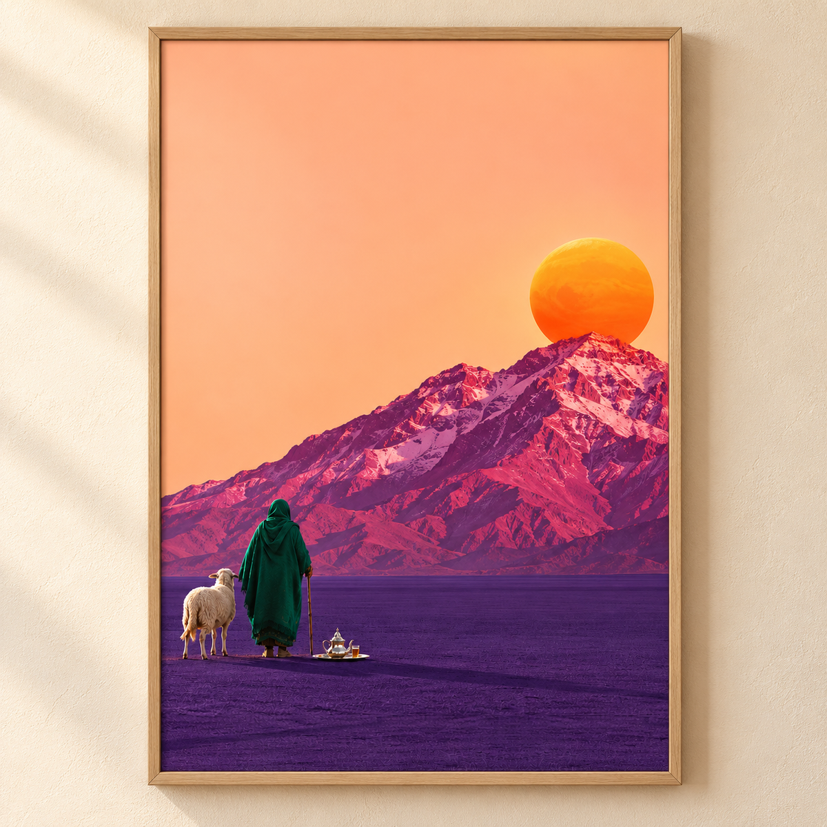 Soleil de l'Atlas — Poster encadré